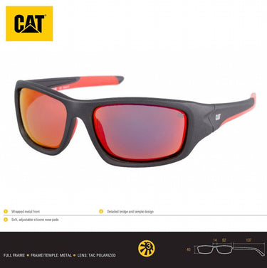 Lentes De Sol Actuator 108P Lunas Rojas Polarizadas - KATZER